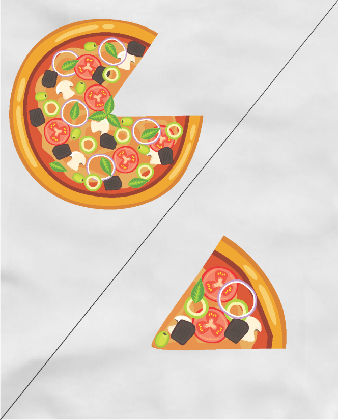Marškinėliai Poroms Pizza